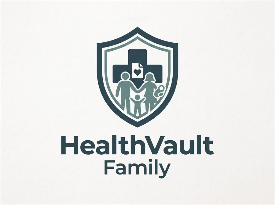 HealthVault Family shield logo